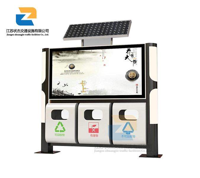 不銹鋼四分類廣告垃圾箱原來有這么多的優(yōu)點(diǎn)而且綠色環(huán)保！